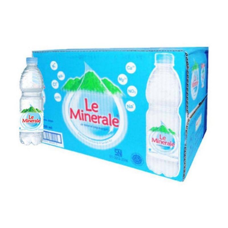 

Le Minerale Master Box [600 ml/ 24 Botol]