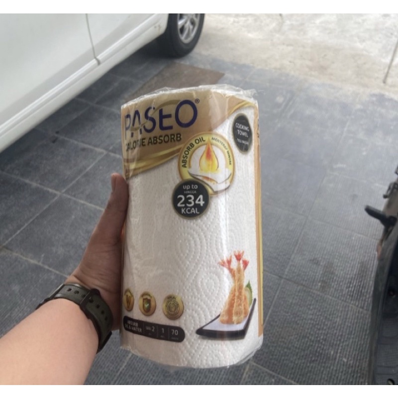 TISSUE MINYAK TISSUE KITCHEN TOWEL PASEO ABSORB