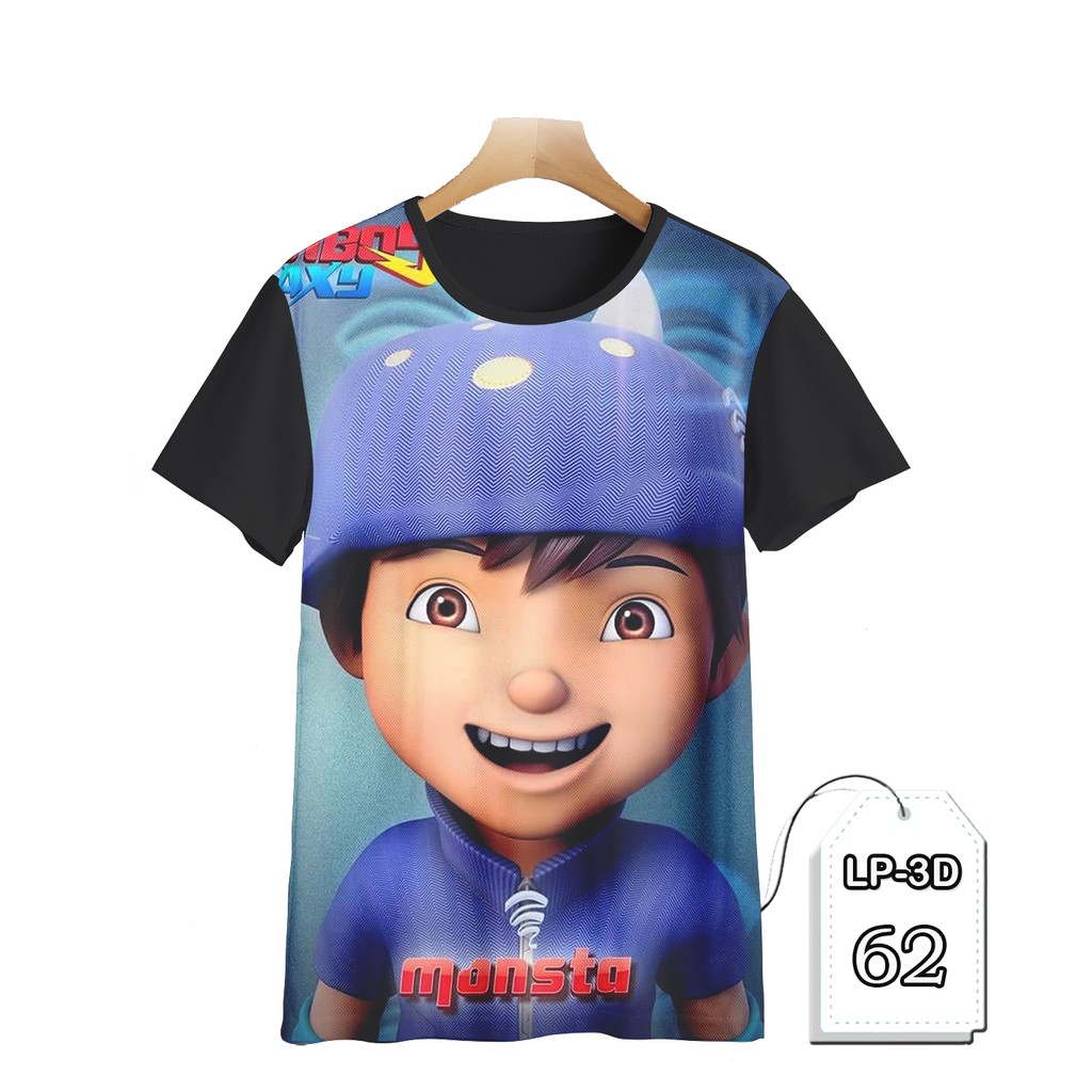 Baju Boboiboy Angin Anak laki-laki Printing 3D #LP3D-62