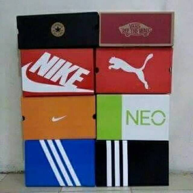 

Include box inner box karton box kardus semua merk sepatu
