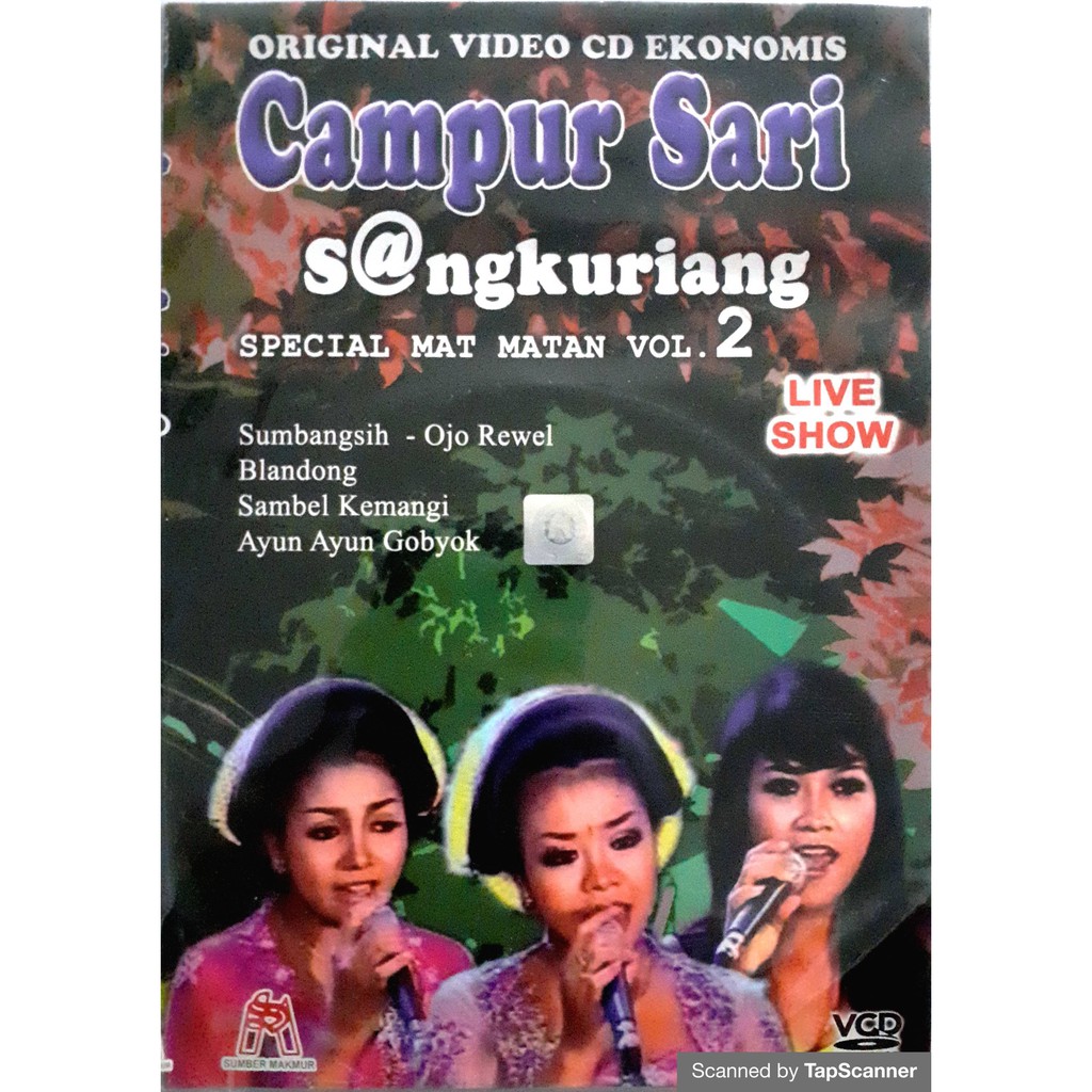 Campur Sari Sangkuriang Special Mat Matan Vol.2 | VCD Original