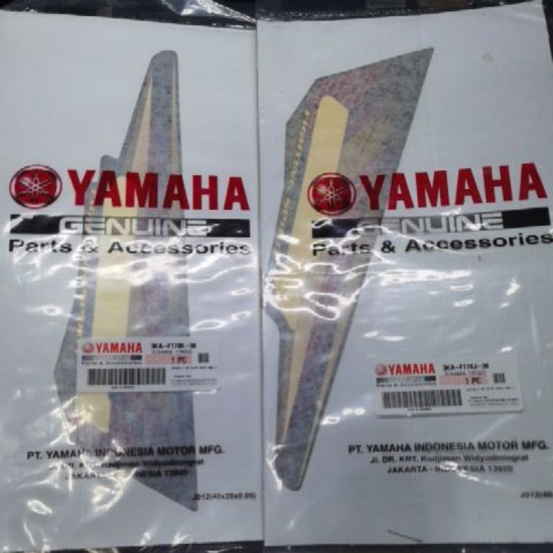 list striping box aki rx king tahun 2005 hitam original yamaha