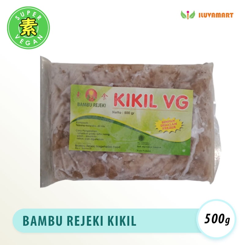 

Bambu Rejeki KIKIL VG POTONG 500gr Vegan Siap Masak Vegetarian