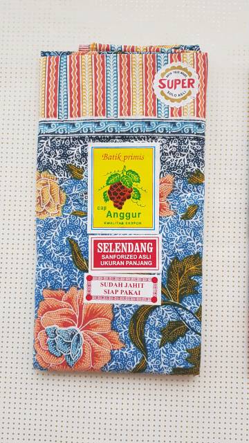 Selendang Gendongan Batik Anggur Hijau gendongan bayi balita dan anak baru lahir