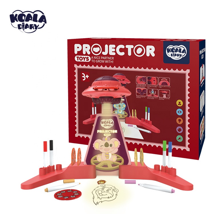 Koala Town House Projector Red