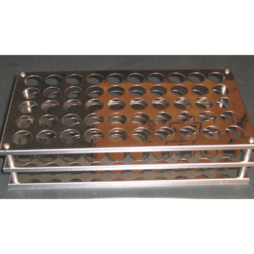 Nesco, Rack For Test Tube Stainless (d=16-18mm), 40-50 wells, - FM, BEST SELLER