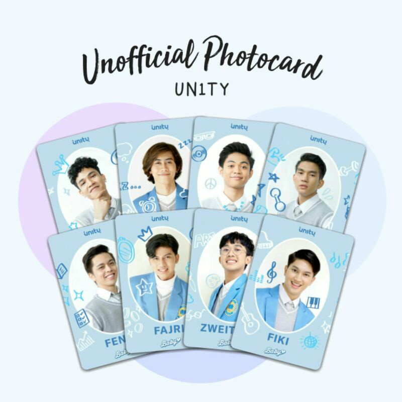UNOFFICIAL PHOTOCARD UN1TY | BABY VERSION