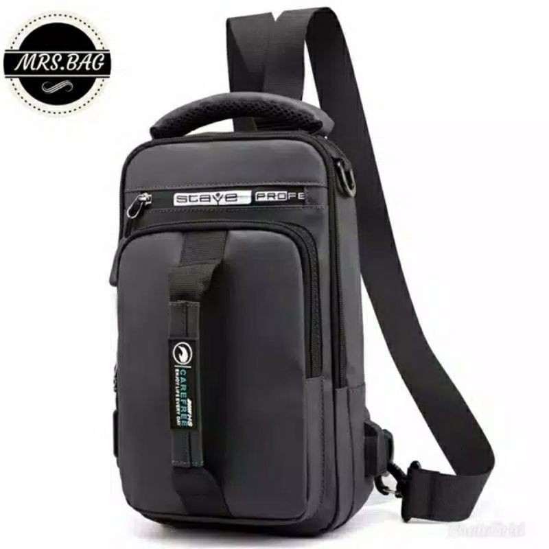 New Backpack Sporty Multifungsi STEY-PROFESIONAL 3in1 Gaya Bisa Selempang Ransel Waistbag