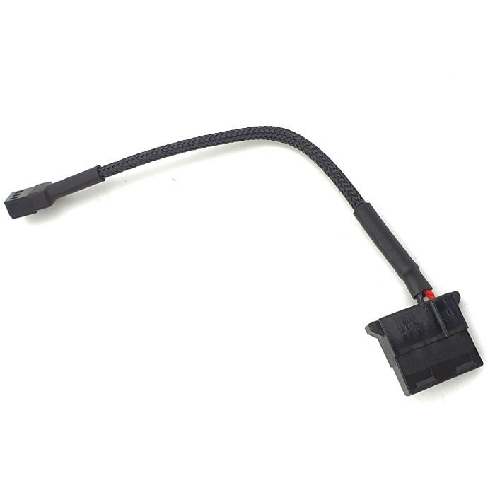 Kabel adapter molex female to 3 pin pwm male converter fan casing pc