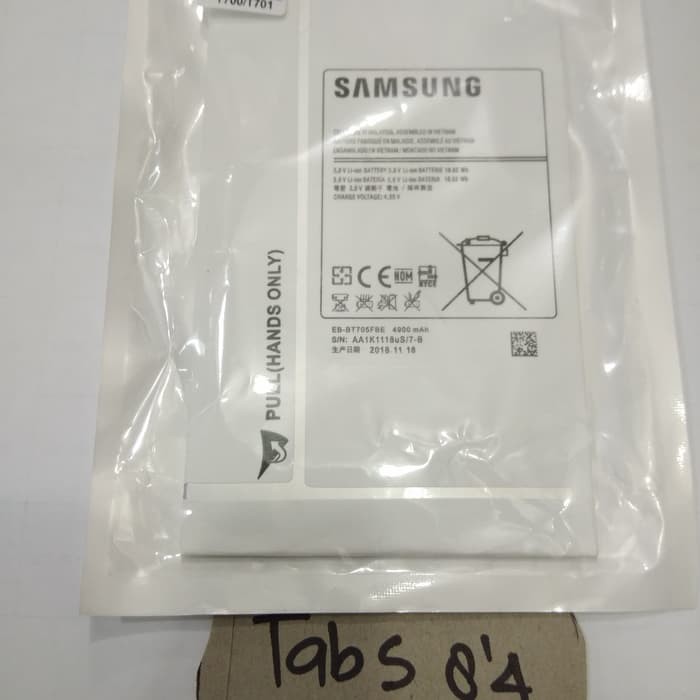 Baterai Samsung Tab S 8in T705/BT705FBE Original