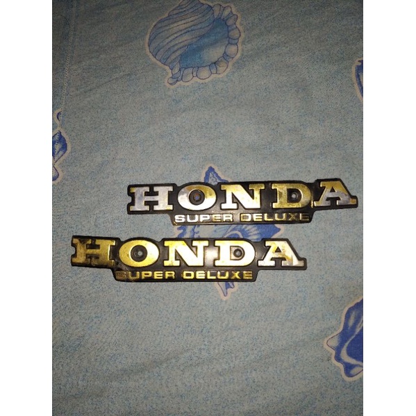 Emblem Tangki GL 100 ori copotan