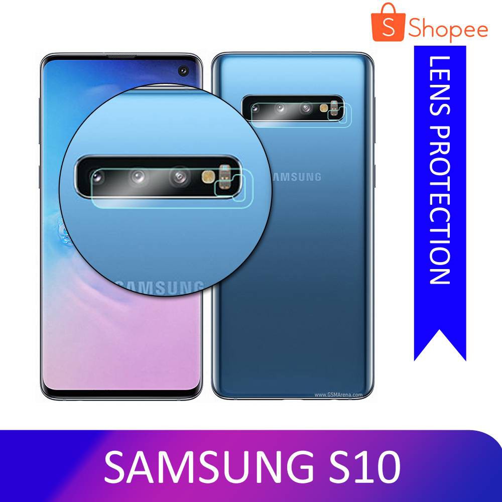 Tempered Glass Kamera SAMSUNG Galaxy S10 Pelindung Kamera Bahan kaca