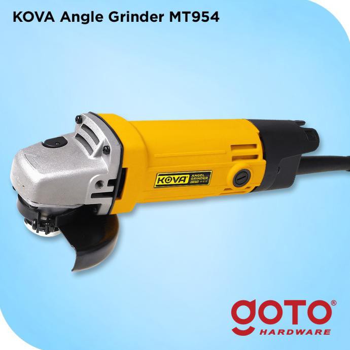 Kova Mt954 Angle Grinder Listrik Mesin Gerinda Tangan Polish Potong Yellow Shopee Indonesia
