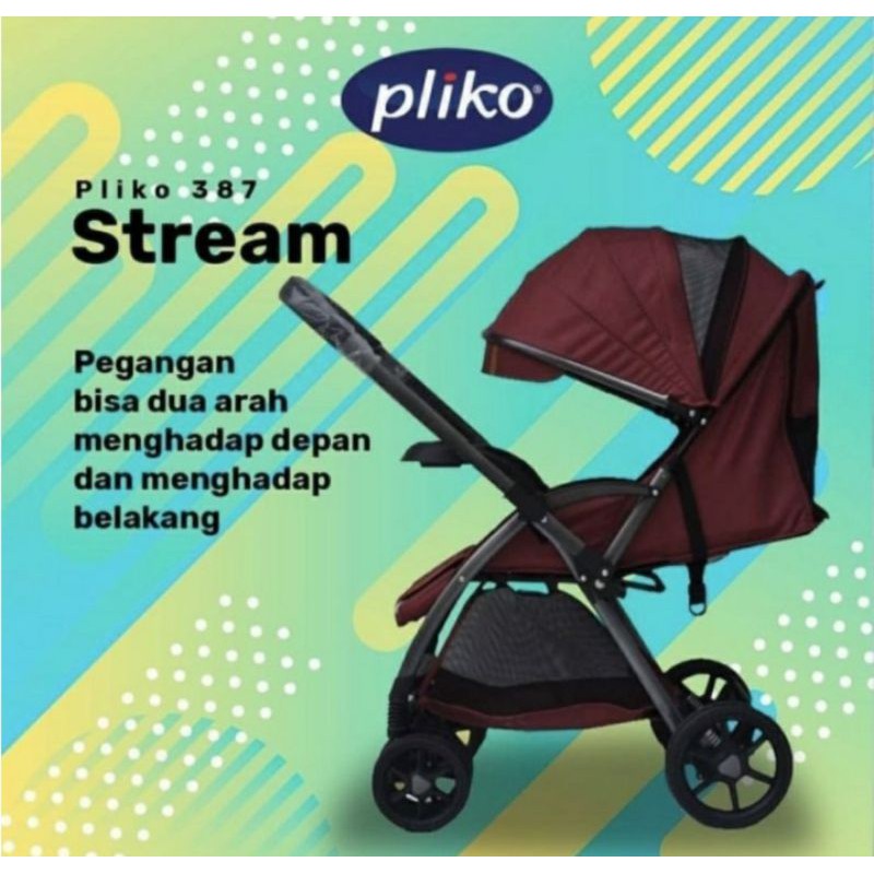 stroller pliko stream 387