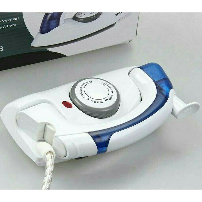 Setrika Uap Lipat Portable Hetian Soarin 2in1 Travel Iron Steamer Mini Lipat Steam Traveling Praktis