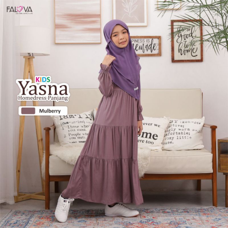 Gamis Anak Rayon YASNA KIDS size XXL by Falova