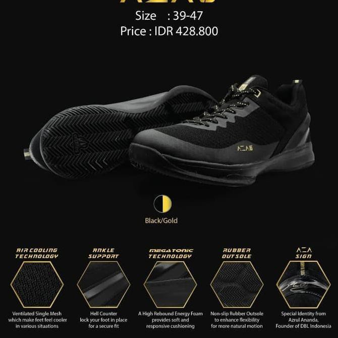 PR00M000 Sepatu Basket Ardiles - DBL AZA 6 (Original) Murah