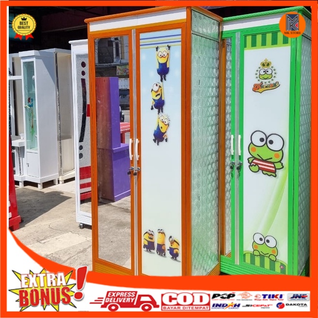 LEMARI PAKAIAN ALUMUNIUM / LEMARI BAJU ALUMUNIUM