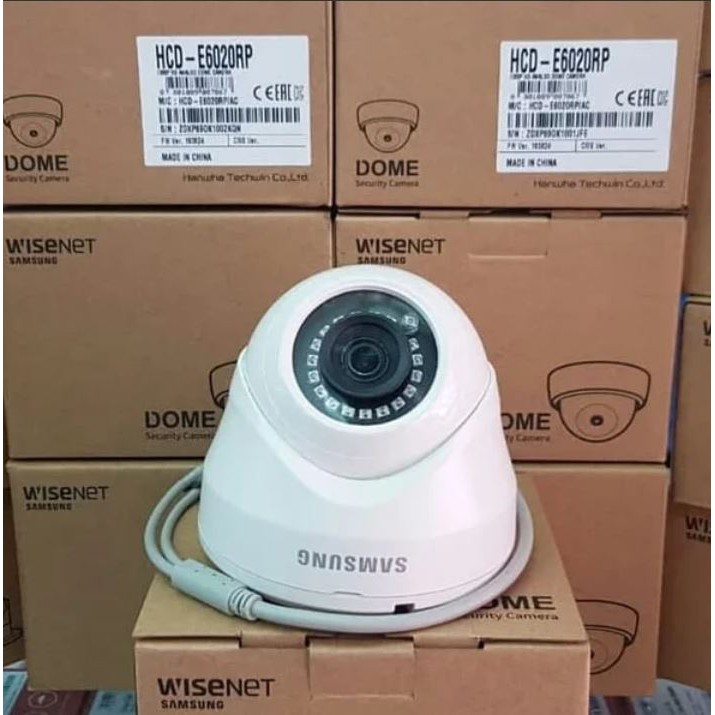 Camera CCTV AHD 2.0 Mp Samsung Indoor Full HD 1080p HCD E6020RP