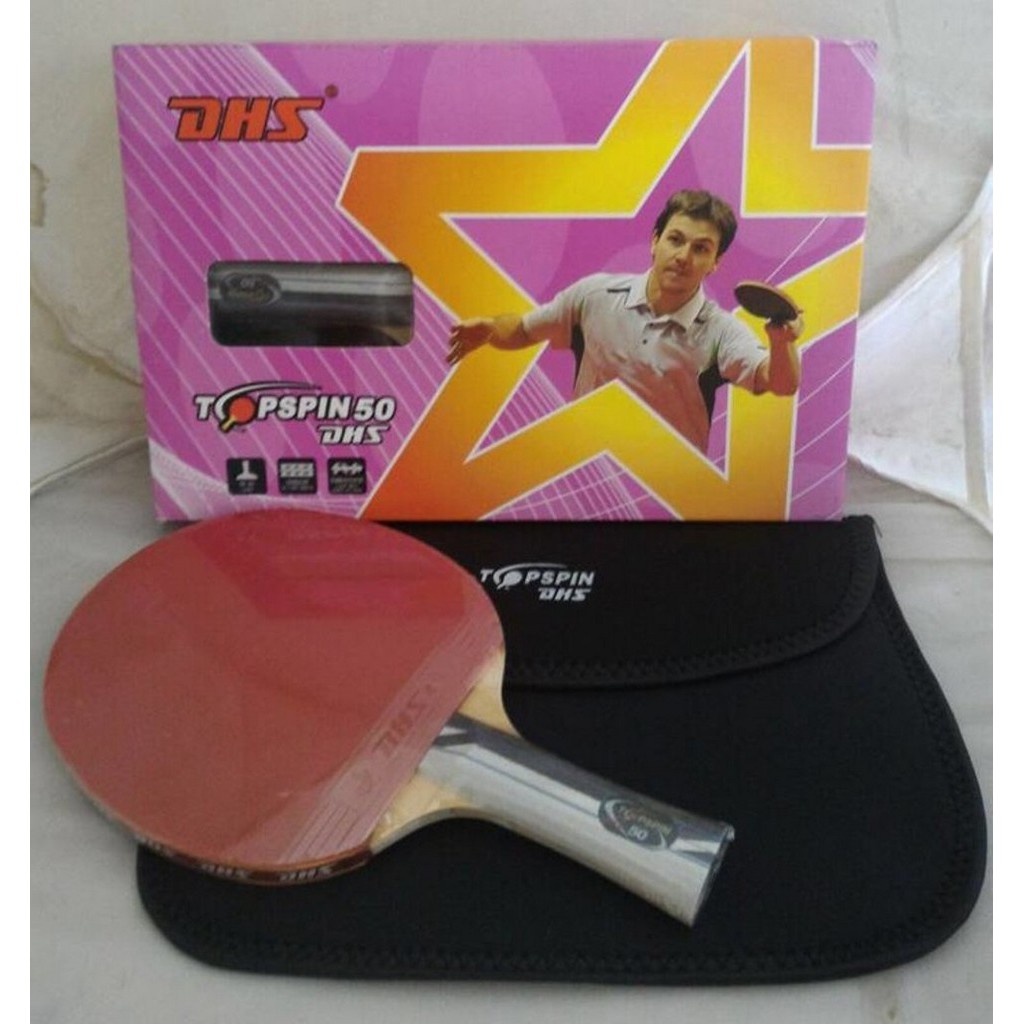 DHS TopSpin 50 Bad Bat Bet Ping Pong Pingpong Tenis Meja aneka sp