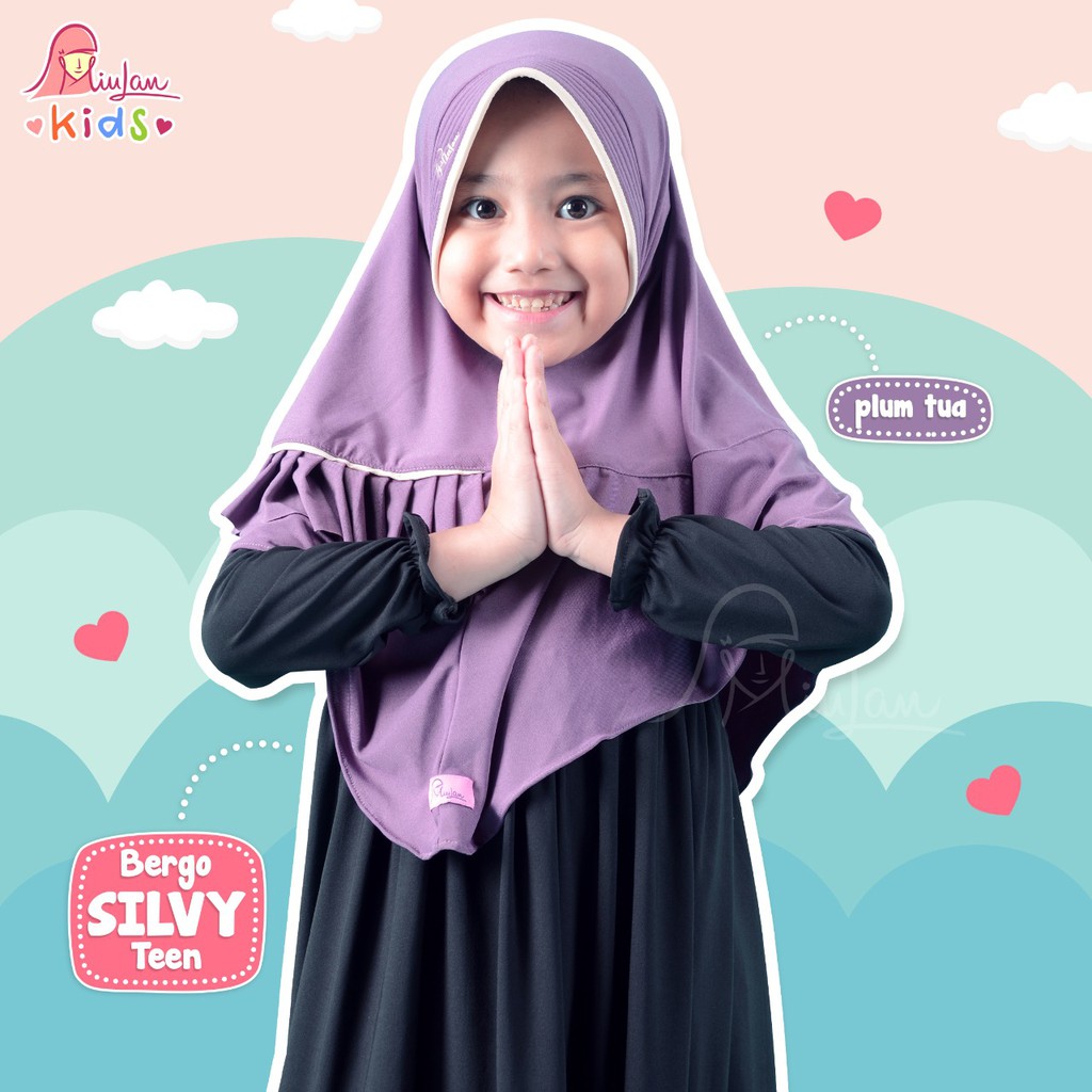 [PROMO] Kerudung anak Silvy Jilbab Instan Miulan Teen Hijab Anak Sekolah Kerudung Cantik Anak Remaja