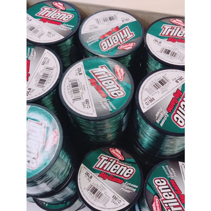 Senar Berkley TRILENE BIG GAME Green Mono - USA 8 10 12 20 30 40 50 LB - 50LB  275YD