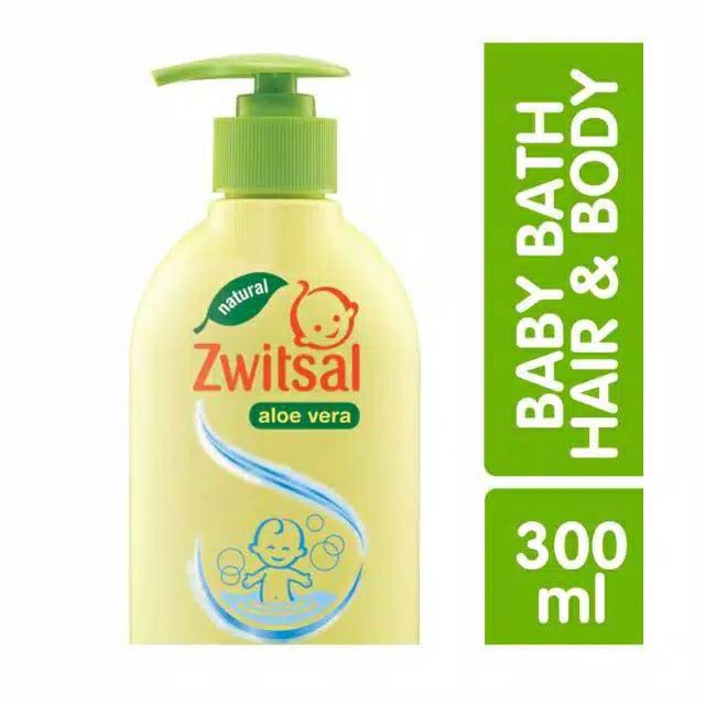 Zwitsal Baby Bath Natural 2in1 Hair &amp; Body 300ml