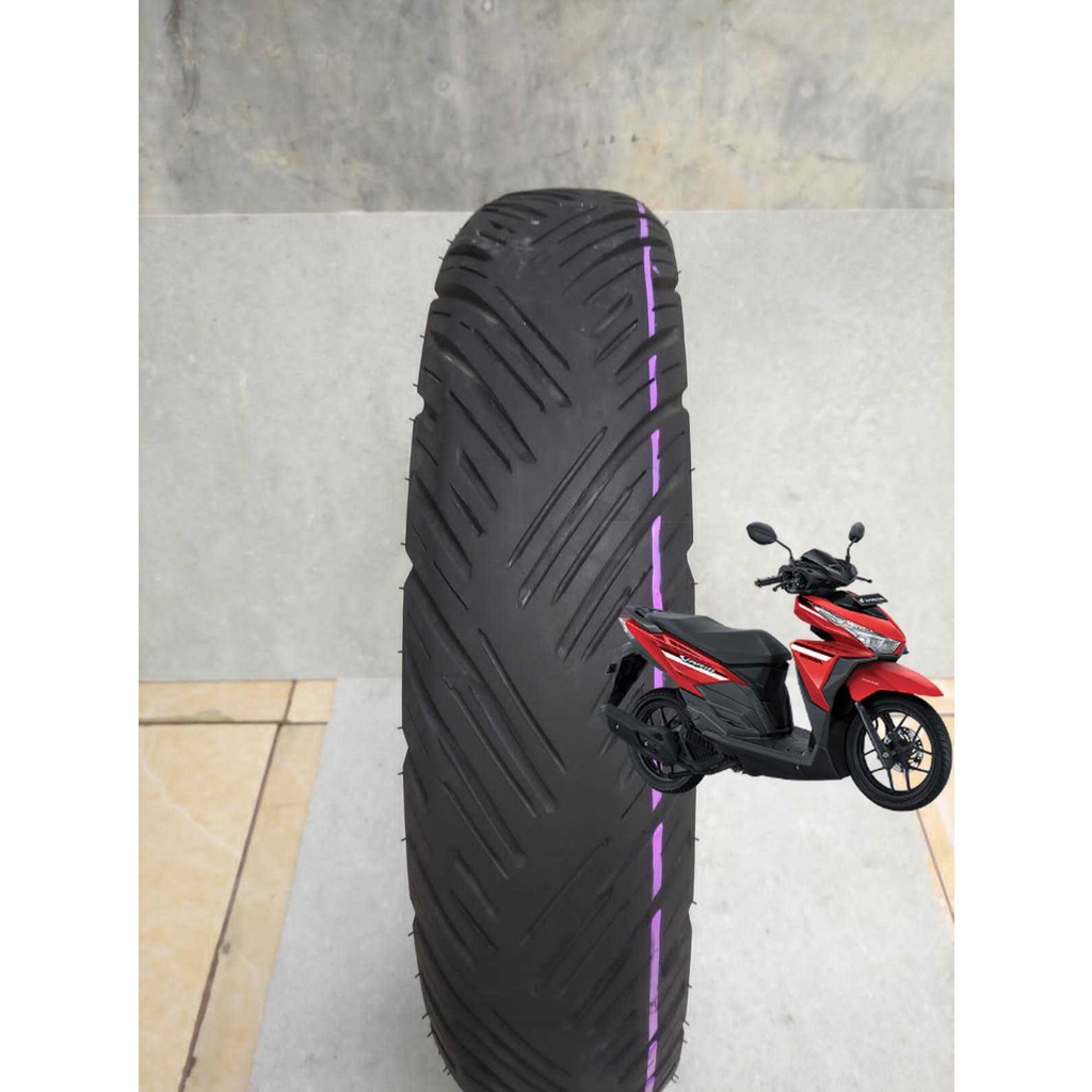 Ban Motor Non tubeless standar VARIO 125 LED merk FEDERAL  Belakang ukuran 100/80 , Ring 14