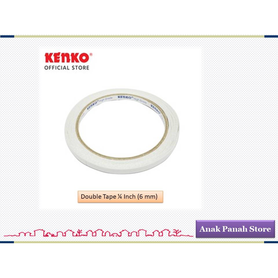 

Double tape Ukuran 1/4 inch merk KENKO