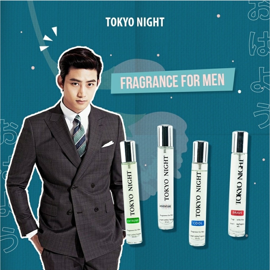 Tokyo Night Eau De Parfum Fragrance for Men 30 ml