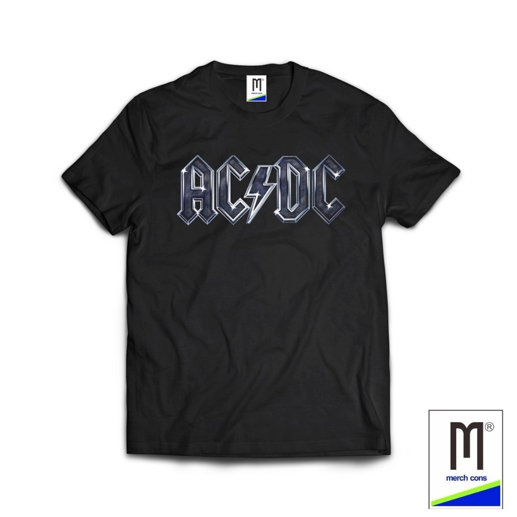 TSHIRT MARCHANDISE BAND  ACDC HITAM 2