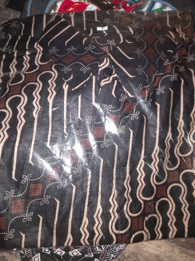 Batik Couple Pria Wanita Motif Seno Jarum