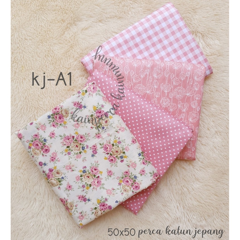 Jual PAKET KAIN PERCA KATUN JEPANG 50X50cm | Shopee Indonesia