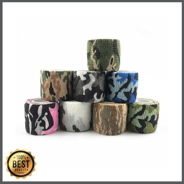 TG-RT003 Camouflage Retractable Tape Hunting Survival Kit / Lakban Ajaib - H10