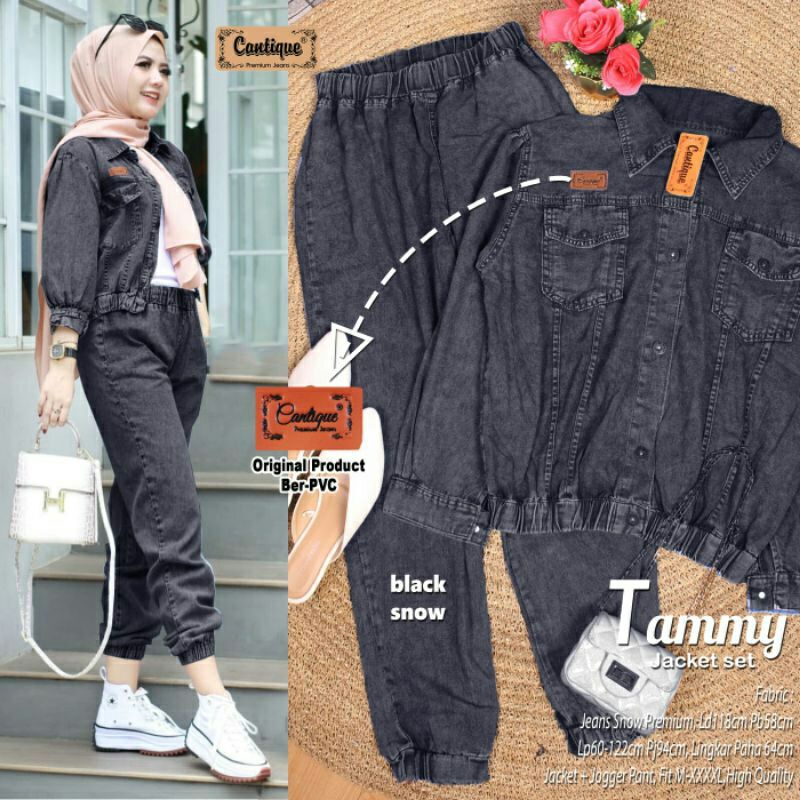 Tammy  Set Jacket Original By Cantique