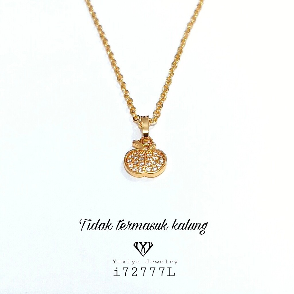 

Liontin Emas permata Perhiasan imitasi Gold 18k Yaxiya Jewelry 289