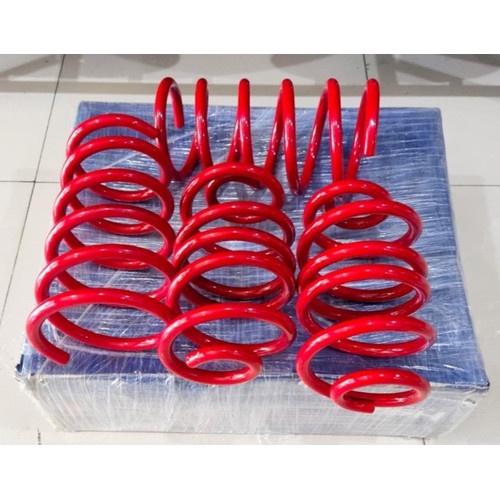 Per Ceper Mobil Yaris LOWERING KIT HSR RED 2008-2015 Per Mobil Murah