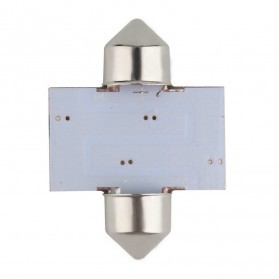 Lukstar Lampu Interior Mobil LED Super White 31mm Festoon 16 SMD 1210 - 2 PCS - White