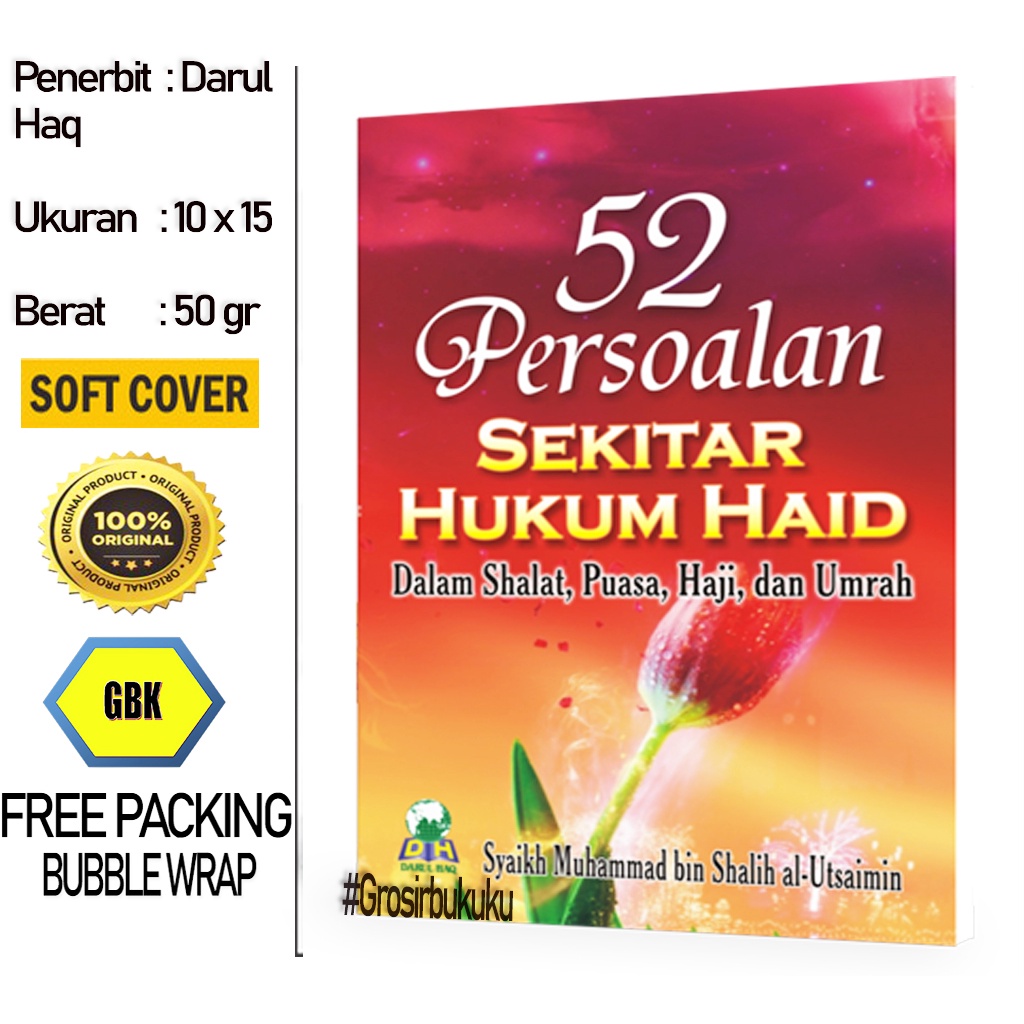 Buku Saku 52 Persoalan Sekitar Hukum Haid - Darul Haq