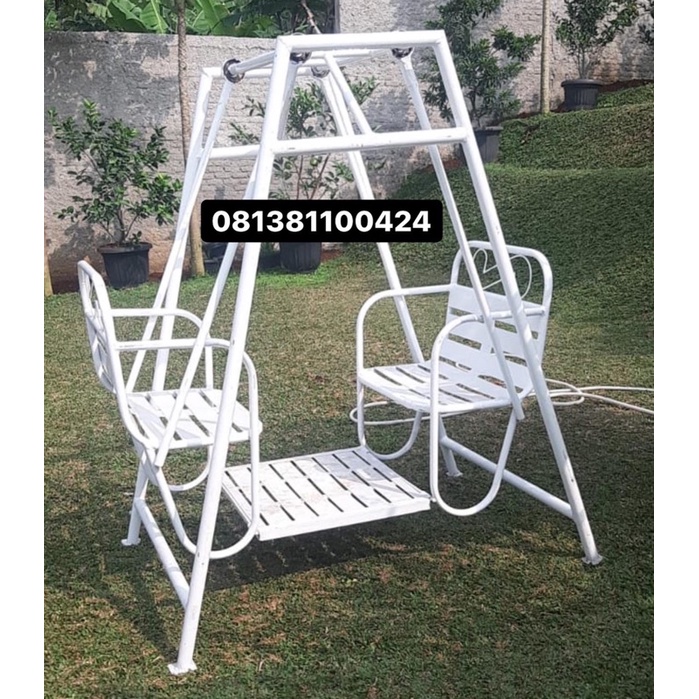 ayunan bangku 60cm ayunan anak warna bisa request ayunan besi free ongkir jkt