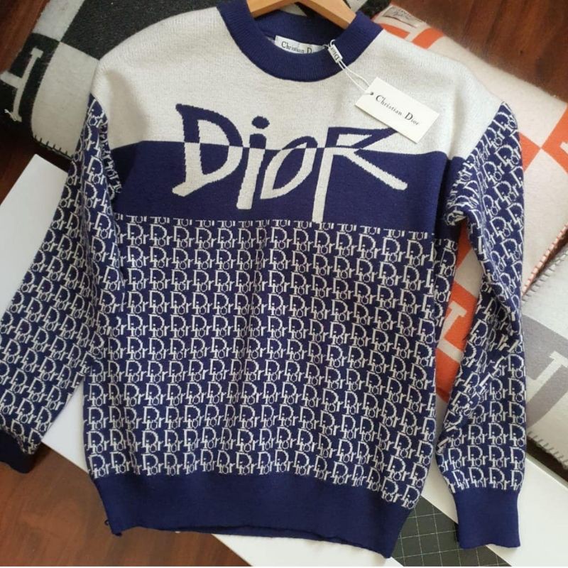 SWEATER RAJUT DIOR(Navy)