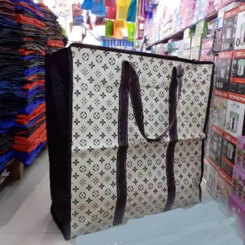 #TAS BAHAN JUMBO ( 58 X 57 X 20 CM )# TAS BAHAN TERPAL#TAS LAUNDRY#TAS PASAR#