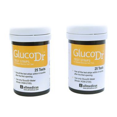 Strip Gula Darah GlucoDr / Glucose Strip Gluco Dr isi 50 strip