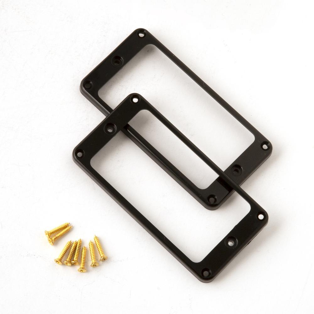 PRS Humbucker Pickup Ring Set, Universal Angle (Set of 2) black