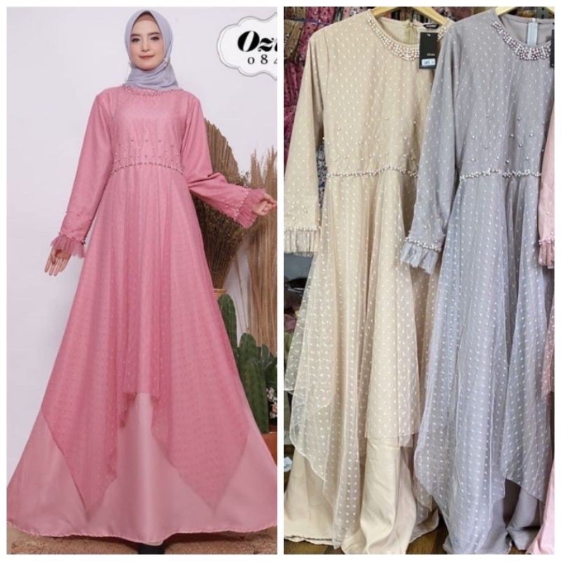 Gamis Ozias tutu Dot  #8718