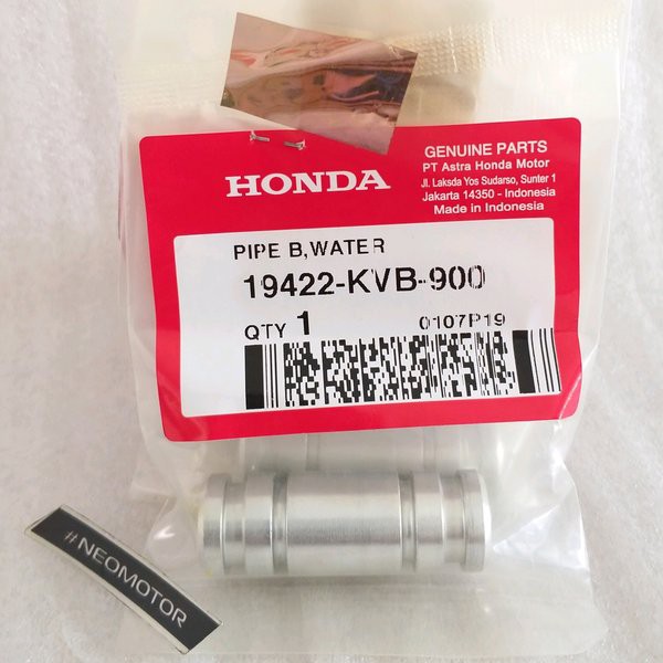 Pipa Pipe B Water Pump - Vario Asli Honda 19422KVB900