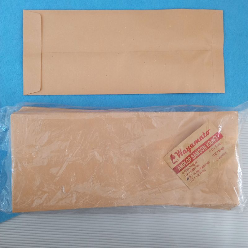 

Amplop Samson Kraft Super Kabinet Wayamoto (Isi 100 pcs)