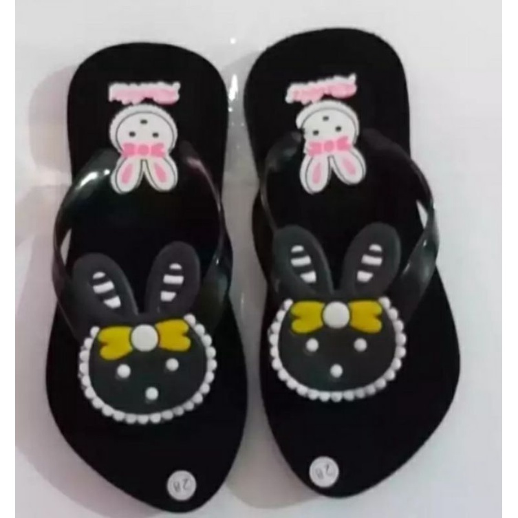 Sandal Jepit anak Perempuan Motip Rabbit Terbaru