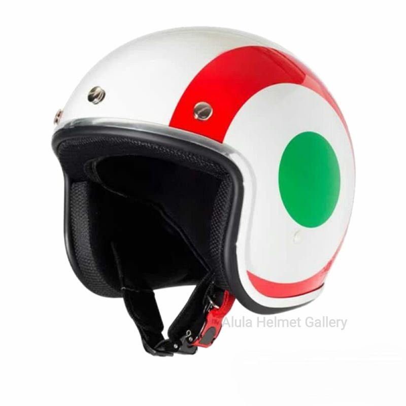 HELM VESPA VINTAGE LIS CROM