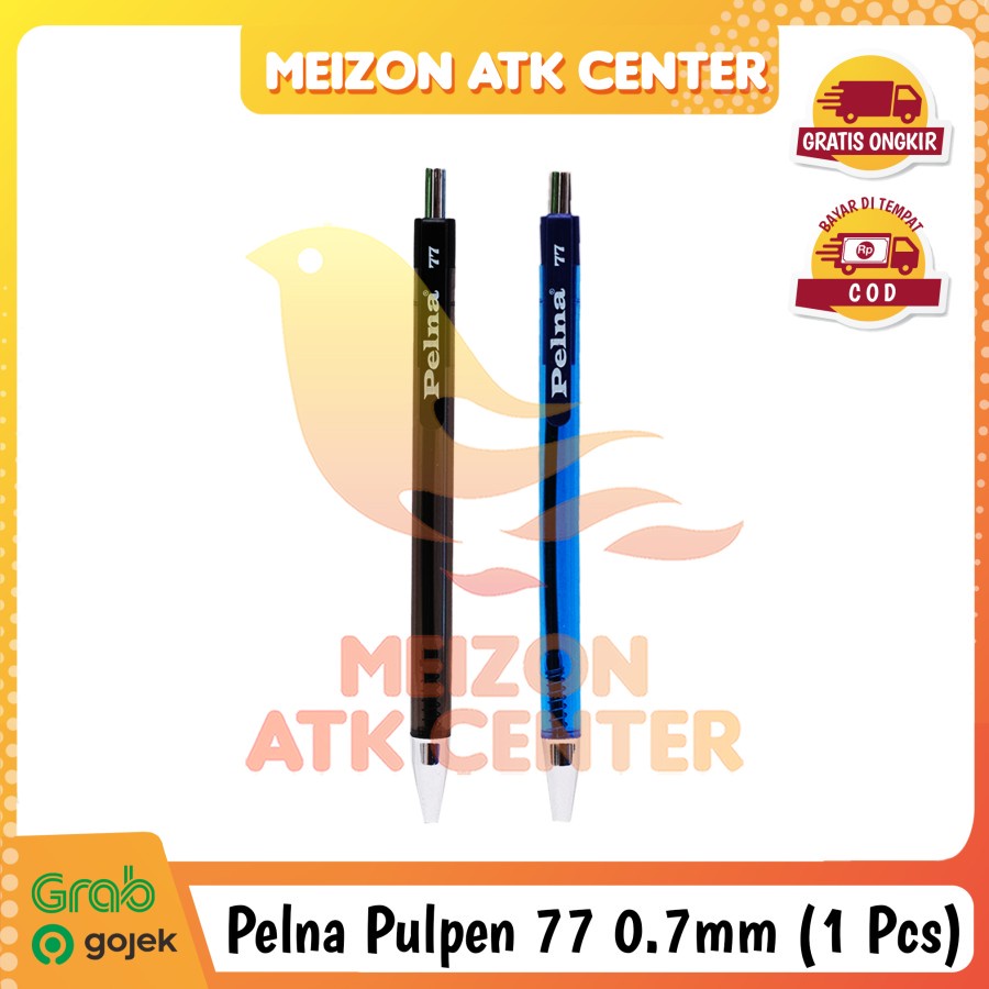 

PELNA Pen BP-77 0.7mm Pulpen Pena Ballpoint [1 PCS]